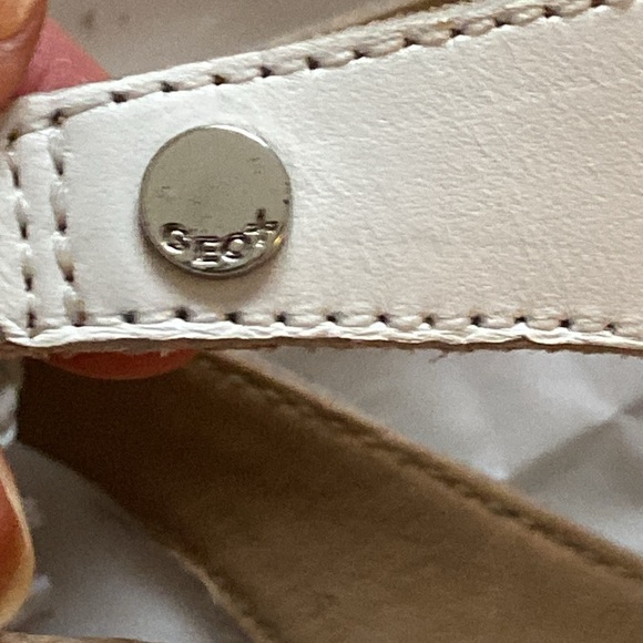 Geox Lace Up Gladiator Leather Sandals - Picture 10 of 16